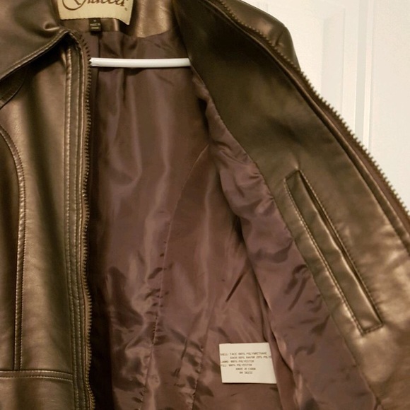 Giacca, Biker Jacket, bronze, Sz M - Picture 4 of 6